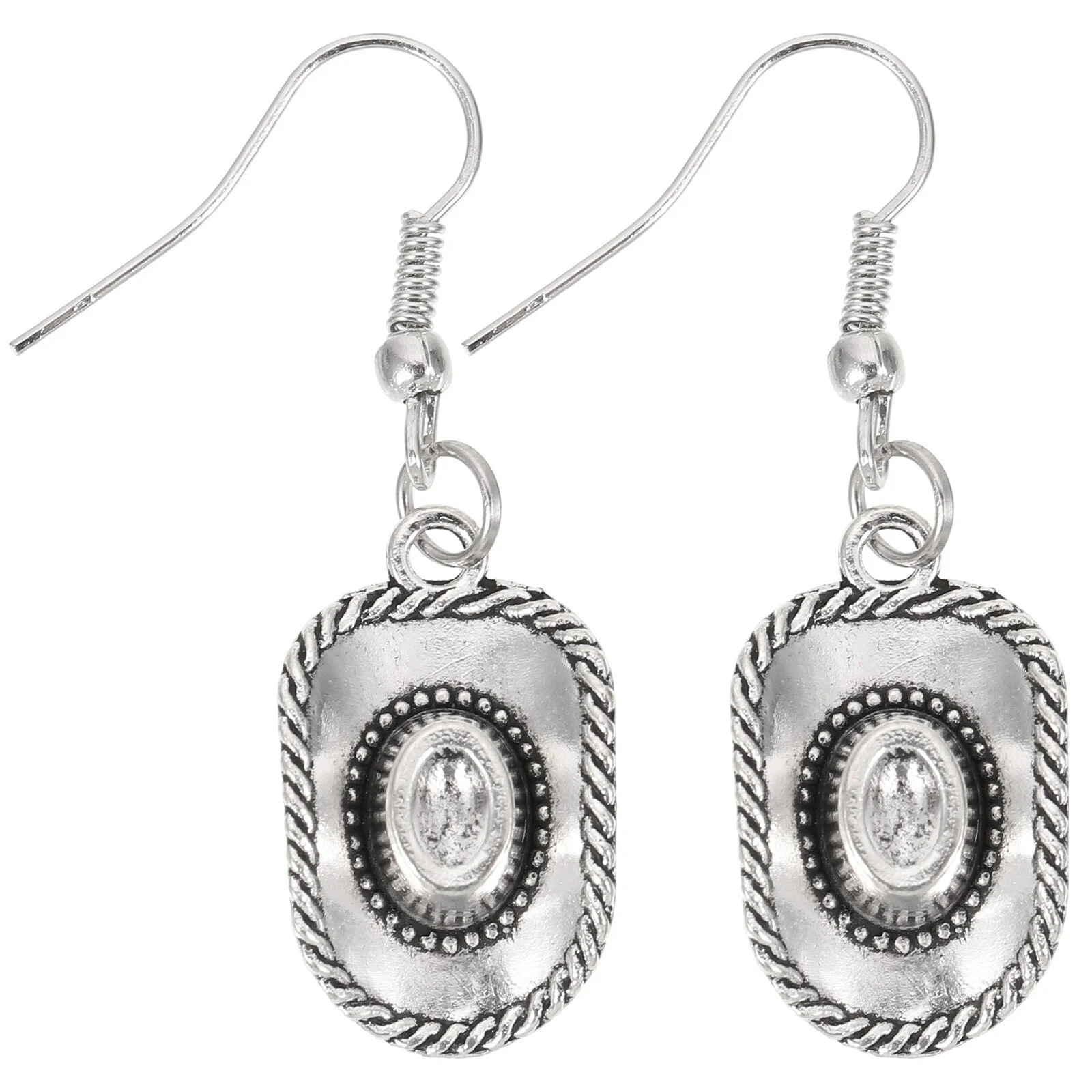 

United States Women Accessories Jewelry Girls Dangle Earrings Western Cowgirl Gift