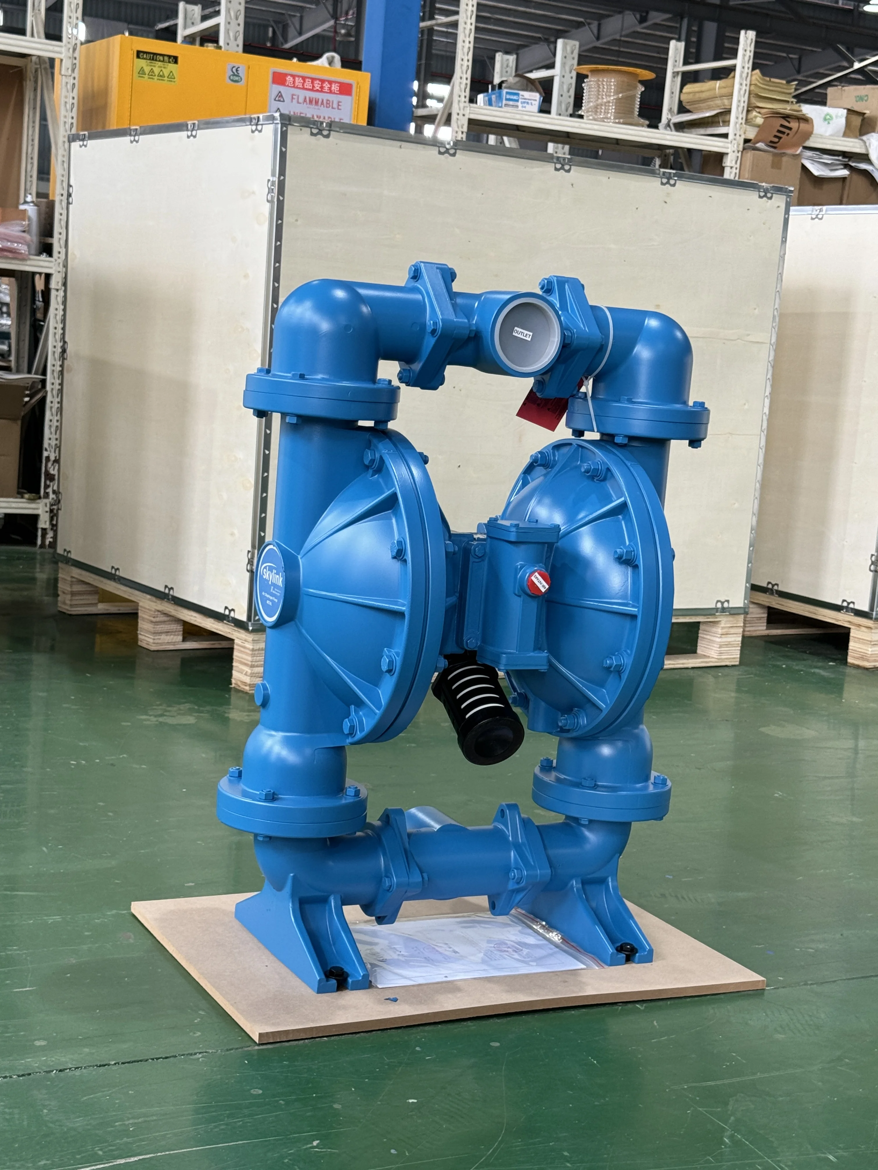 Высокое качество SK15 Skylink 1/2 &quotметаллический пневматический мембранный насос