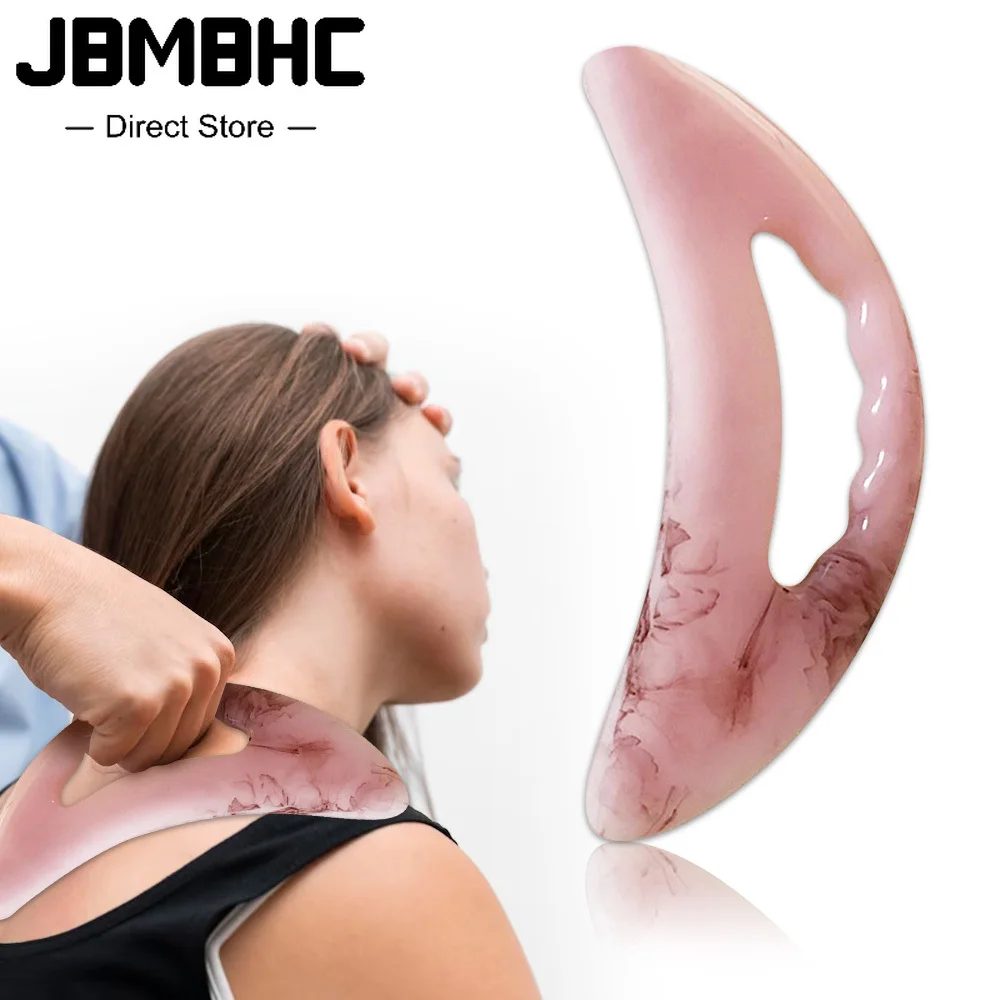 

Инструмент Для Массажа Гуаша из смолы, инструмент для массажа, для похудения, инструмент для акупунктуры гуаша, доска для акупунктуры, уход за лицом и глазами