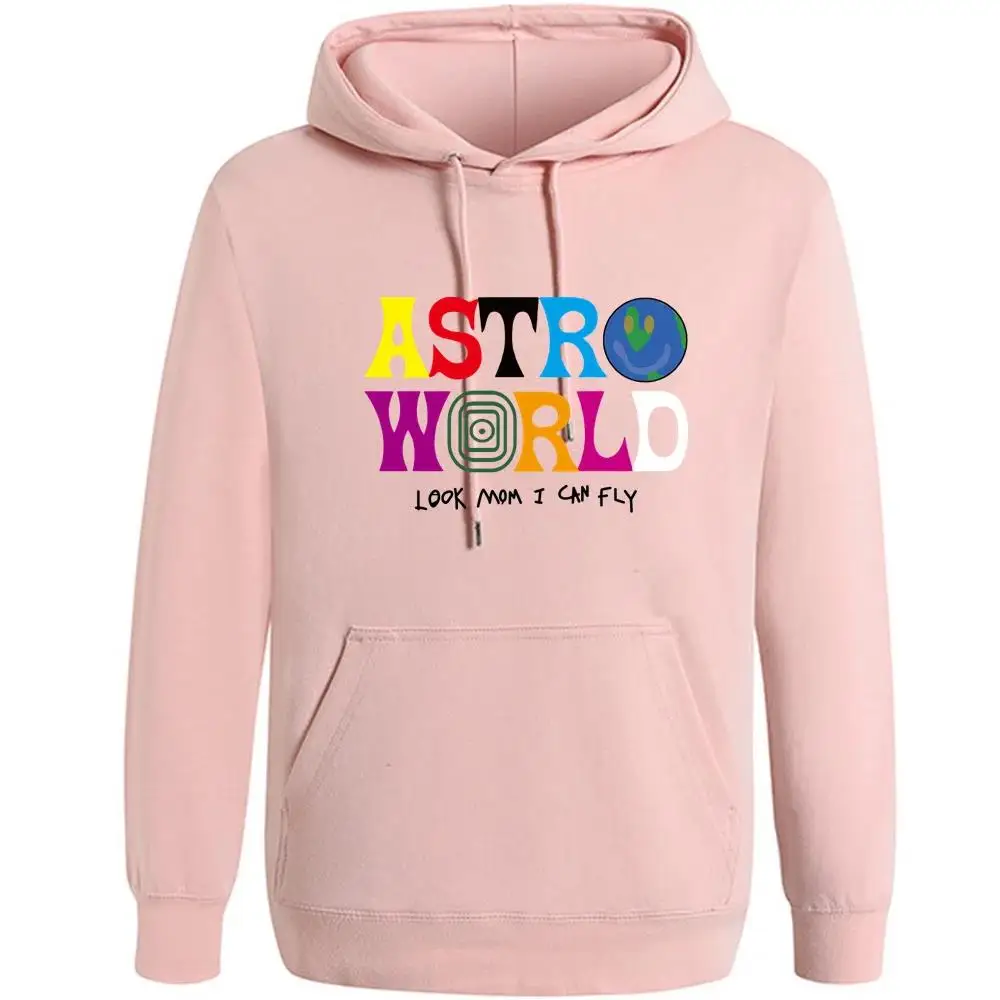 Толстовка Astroworld Для Мужчин И Женщин Повседневная Уличная Одежда С Графическим