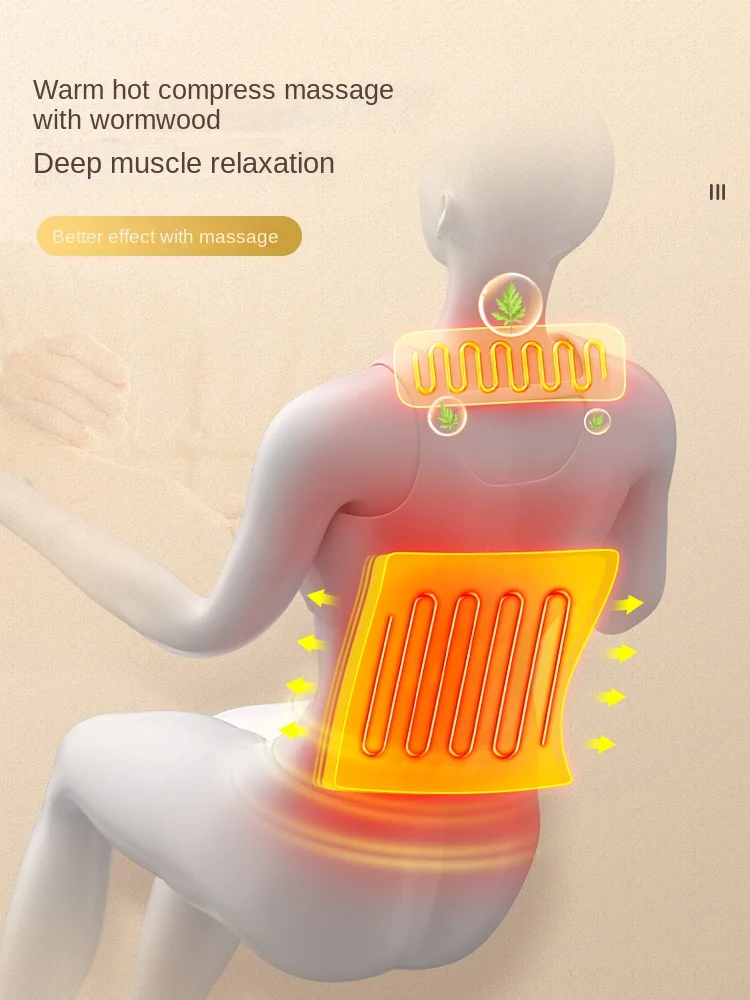 Складной Многофункциональный массажный матрас для всего тела с функцией