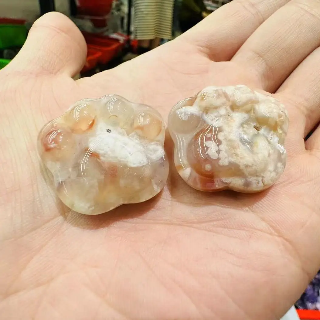 

Резьба на лапы кошки из натурального агата, подарки на лапы кошки из камня, руда, оригинальный камень, энергетический драгоценный камень, ремесла для украшения дома