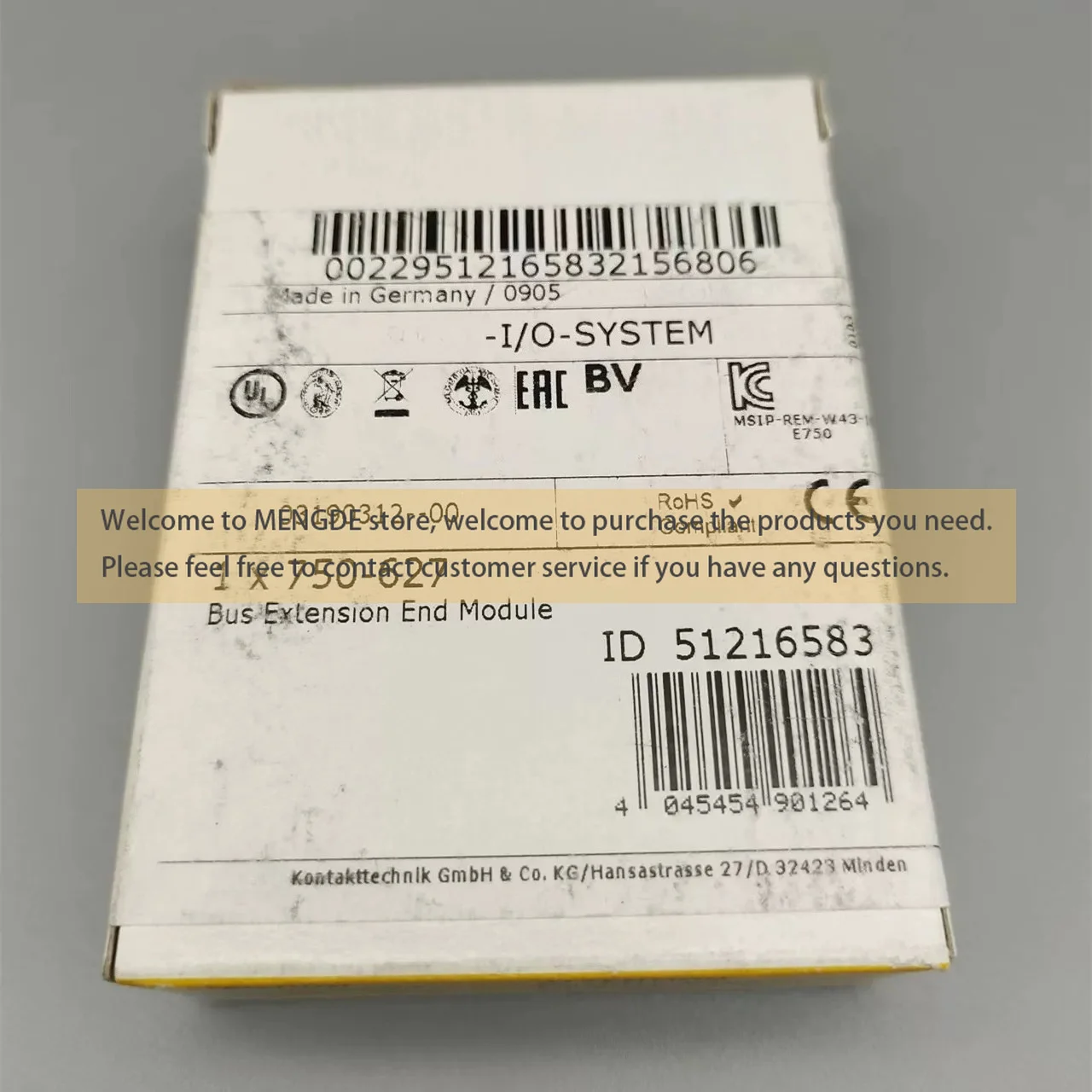 Модуль для WAGO Original 750-403 750-430 750-450 750-452 750-453 750-466 750-501 750-504 750-513 750-516 750-517 750-530 (art.: 3920dcee7f2b2) - 3920dcee7f2b2