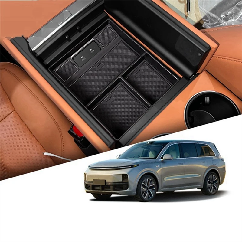 1 шт. коробка для хранения центральной консоли органайзер пластиковые