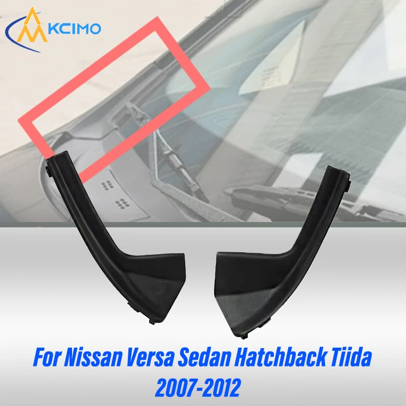 Для Nissan Versa Sedan Hatchback Tiida 2007-2012 2 шт. автомобильная передняя боковая решетка