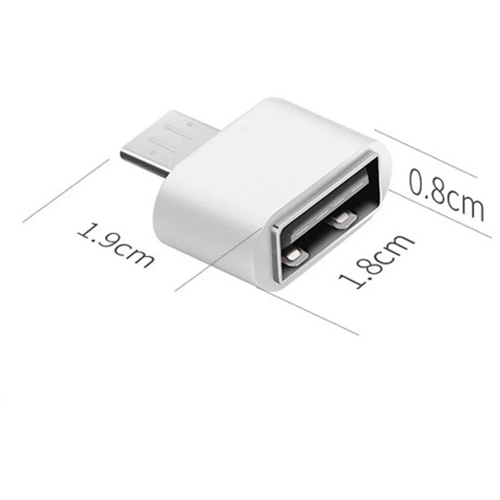 

Brand New 10pcs Adapter OTG Converter For Phone Hot Micro USB Male To USB2.0 Female Head Mobile Phone Docking Station