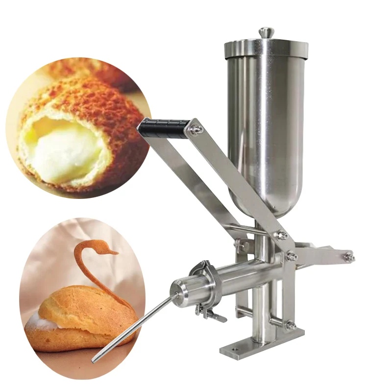 Диспенсер для наполнителя крема из нержавеющей стали ручной 5 л машина