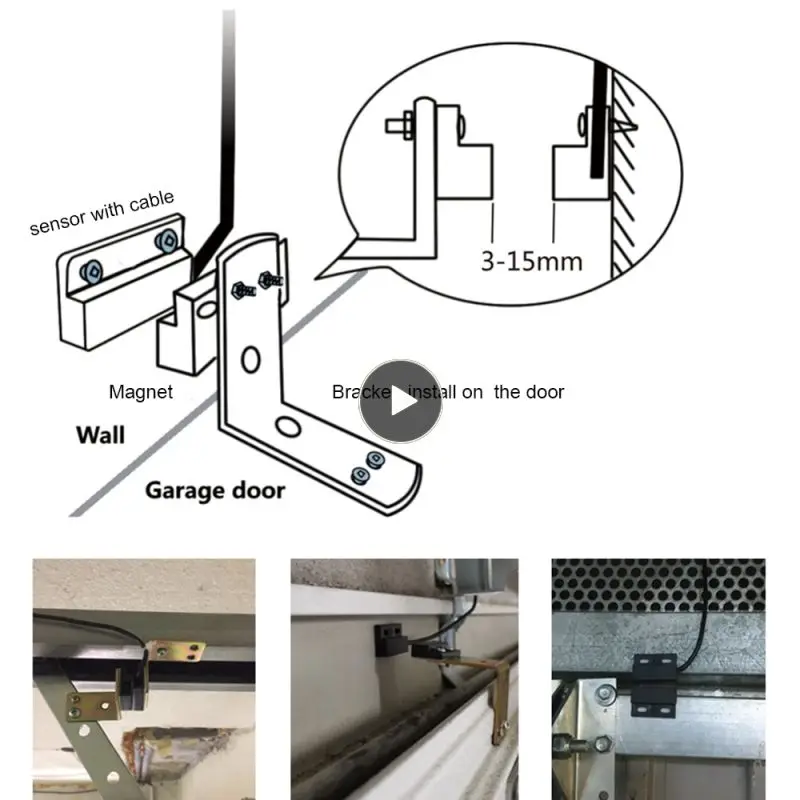 

Умный беспроводной контроллер 5 В/1 А, пульт для открывания Гаражных дверей, дистанционное Голосовое управление через приложение, дистанционное управление для гаражных дверей, Wi-Fi