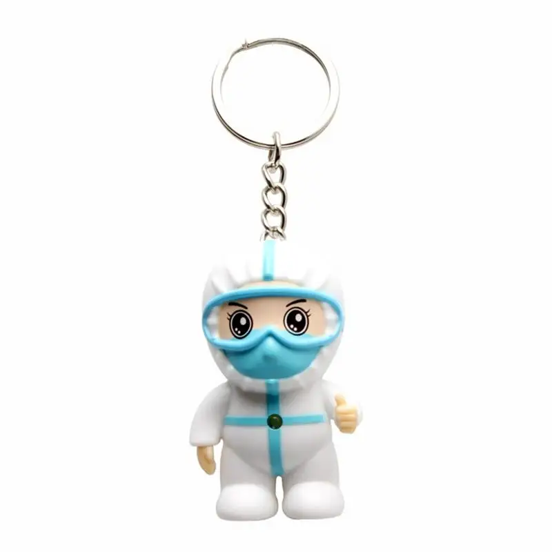 

Cartoon Mini Nurse's Day Doctor's Day Gift White Angel Keychain Souvenir Bag Pendant