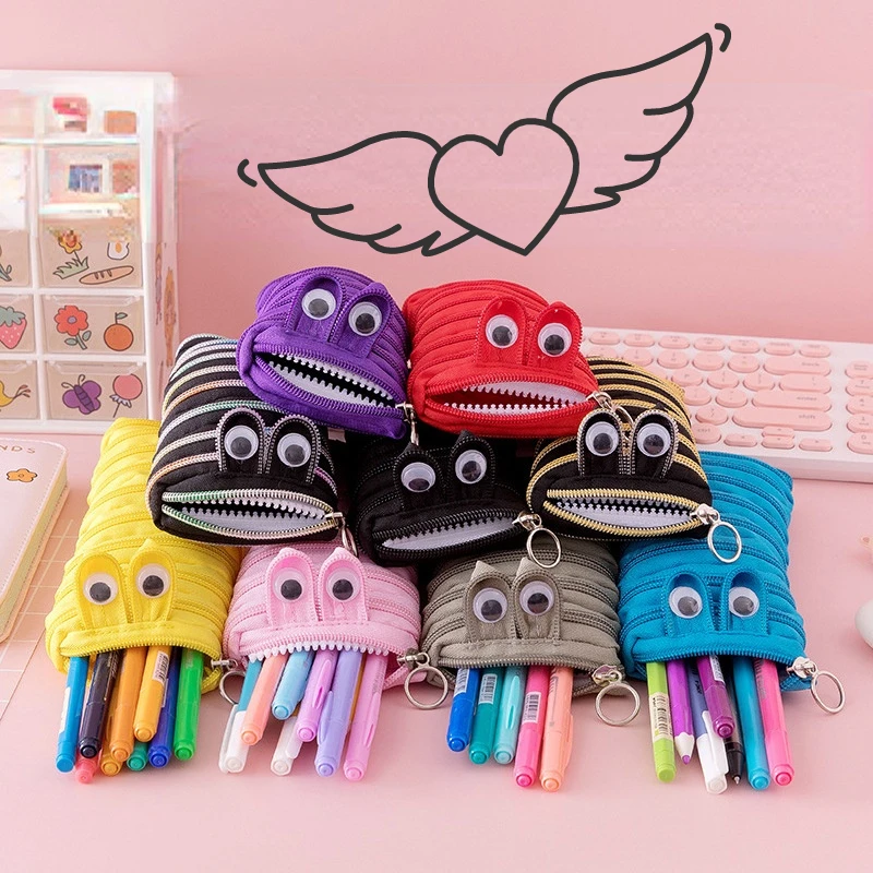 

Забавные пеналы для девочек, Школьные Аксессуары, офисные товары, милые канцелярские принадлежности, школьные принадлежности, милые принад...