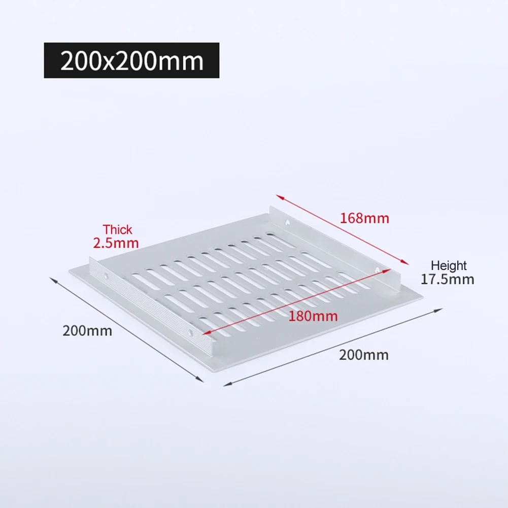 

Прямоугольная вентиляционная крышка LEENKEA 200 мм