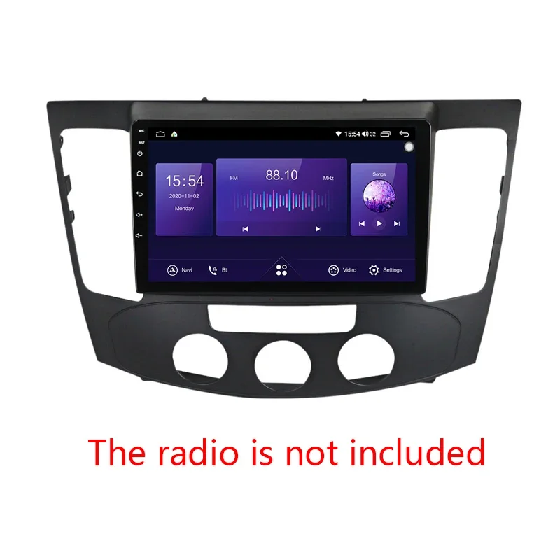 9-дюймовая рамка автомобильного радио для HYUNDAI SONATA NF 2008 2009 2010 автомобильная панель