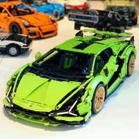 building blocks gifts bricks racing car super speed trucks high tech toys for kids children boyfriend 42115