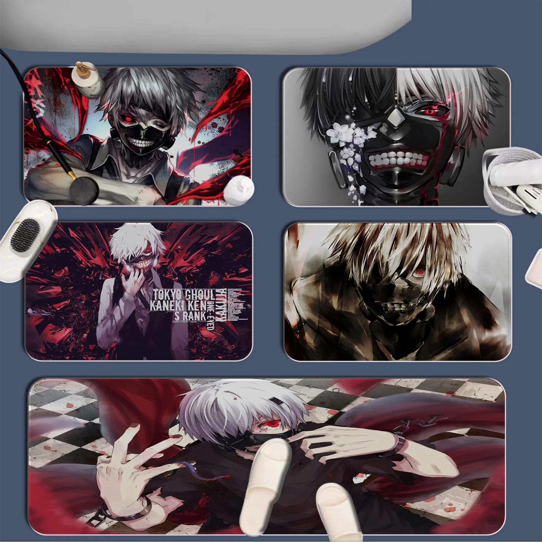 

Tokyo Ghoul Floor Mat Kids Room Bedroom Decoration Balcony Anti-Slip Doormat Living Room Modern Home Decor