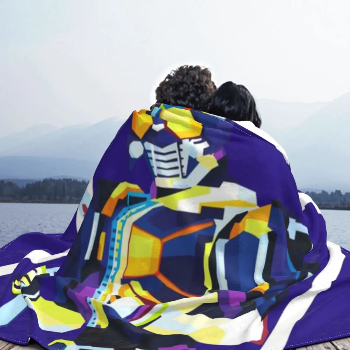 Kamen Rider Den O Rod Form An Ultra-Soft Micro Fleece Blanket
