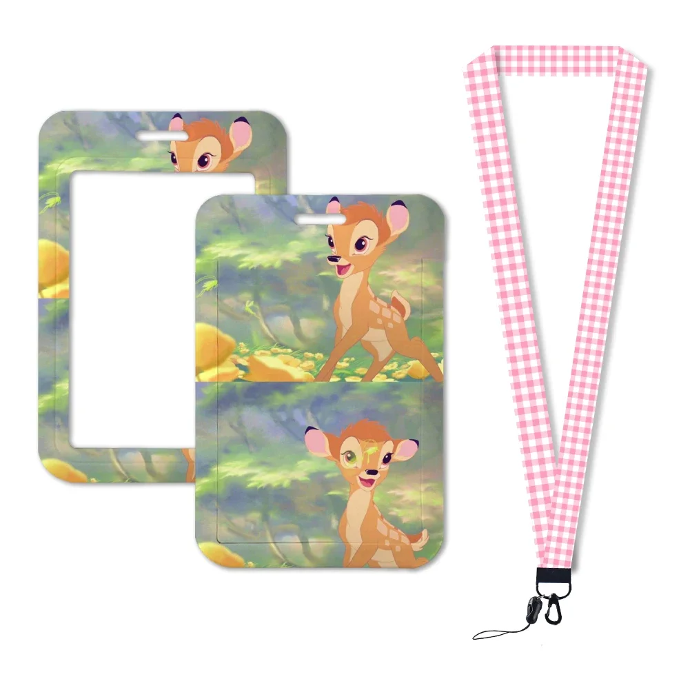 Держатель для карт Bambi Disney ремешки чехол кредитных шейный ремешок брелок ключей