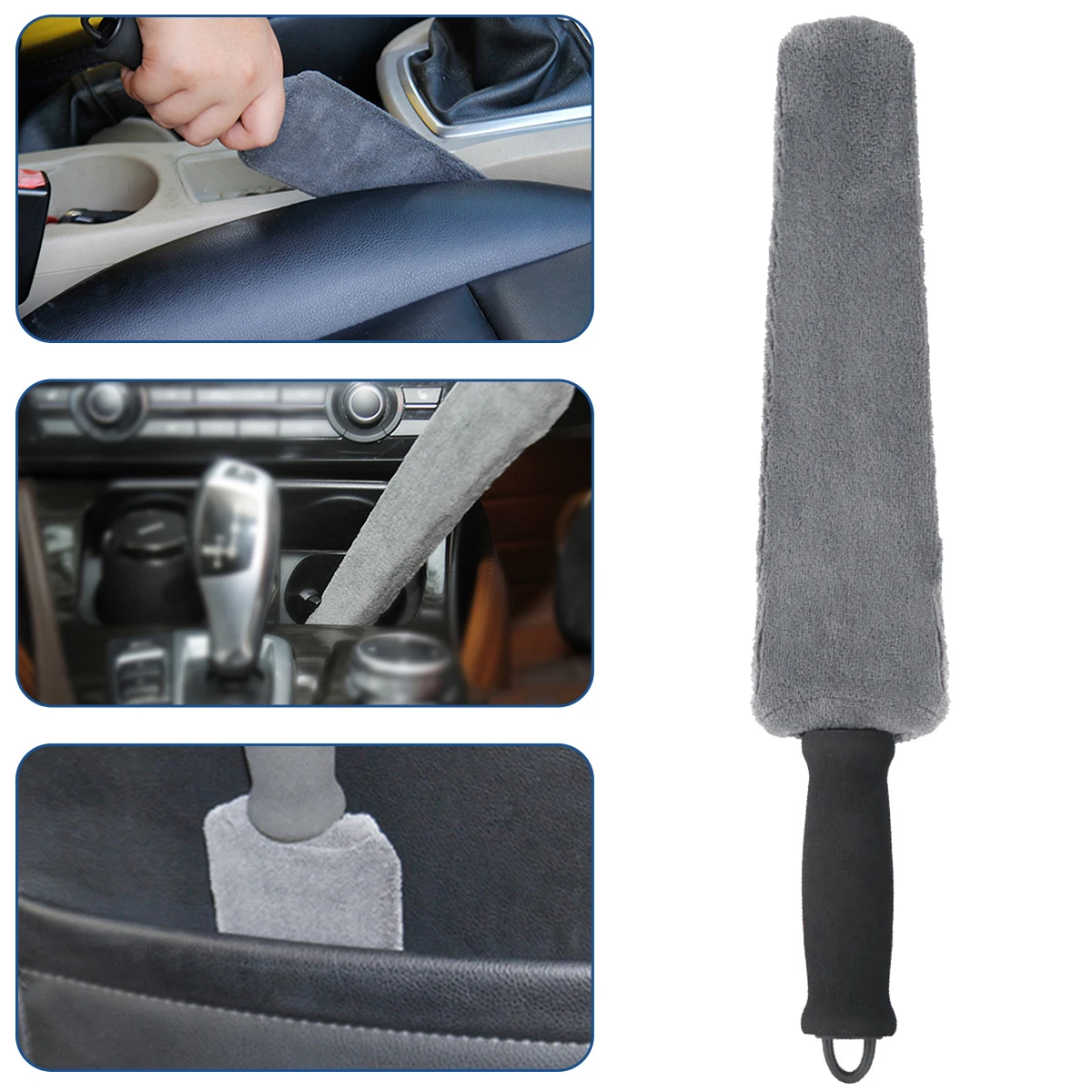 

1Pc Car Cleaning Brush Dust Removal Double-sided Air Conditioning Panel Gaps Car Instrument Details Cleaner Car Cleaning Tools