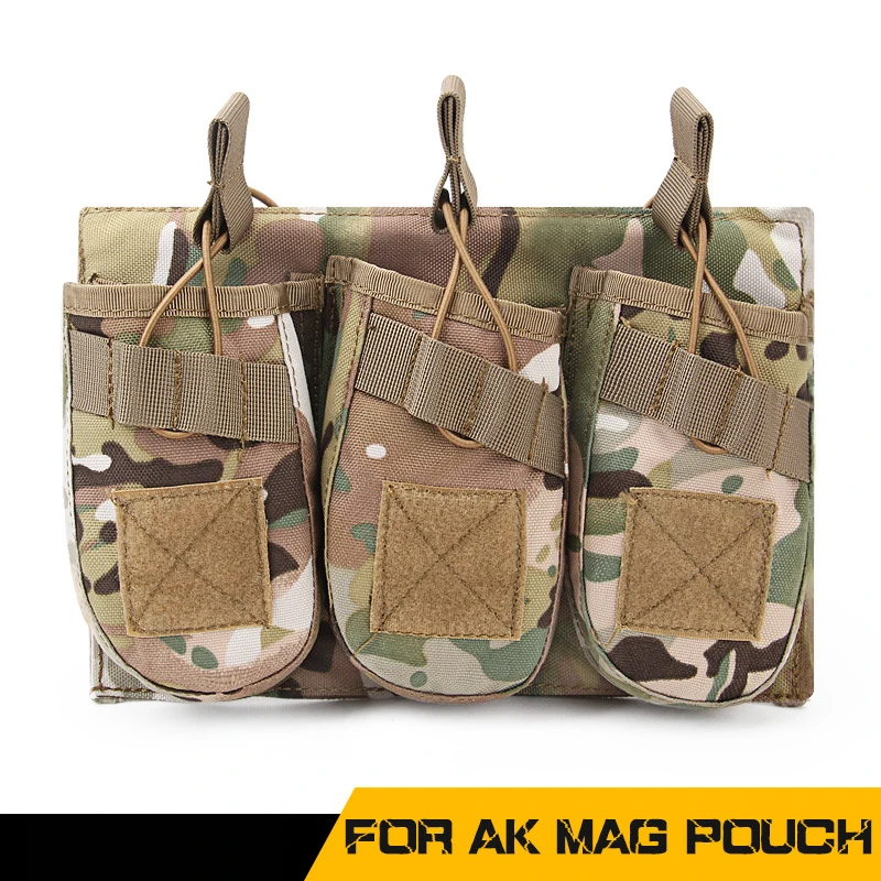 

Tactical Triple AK Storage Bag Molo System Accessory Pack Outdoor Military Fans Tool Accessory Pack Adaptable Tactical Vest