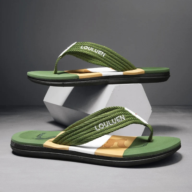 High Quality Brand Hot Sale Flip Flops Men Summer Beach Slippers Men  Fashion Breathable Casual Men Slippers Summer Outdoor - купить по выгодной  цене | AliExpress
