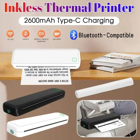 APWIKOGER Термопринтер A4  Bluetooth