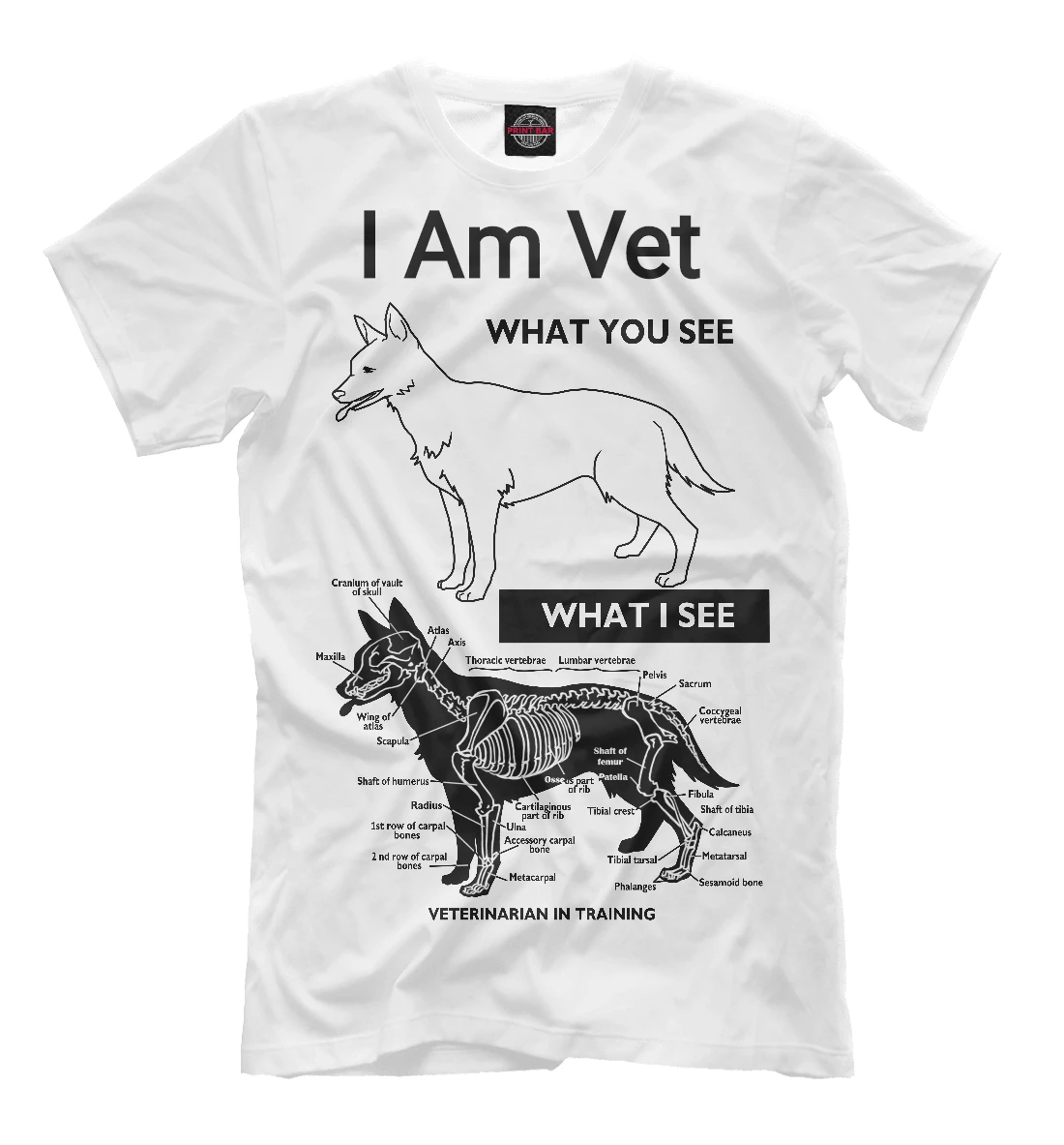 Футболка I Am Vet Врачи |