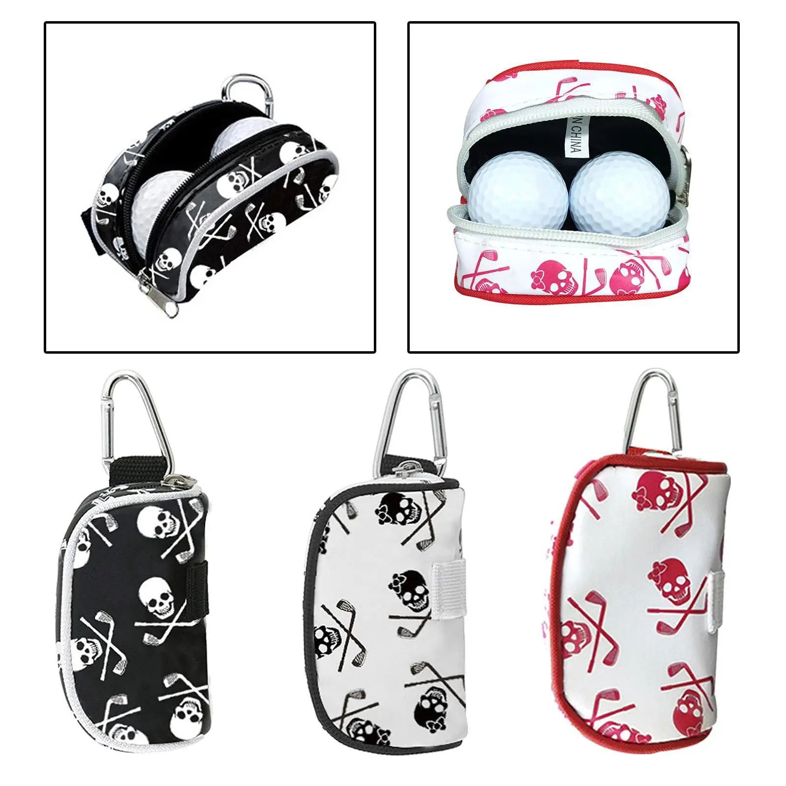 

Portable Golf Ball Bag Pouch Holder Organizer Waist Bag Golf Training Sports