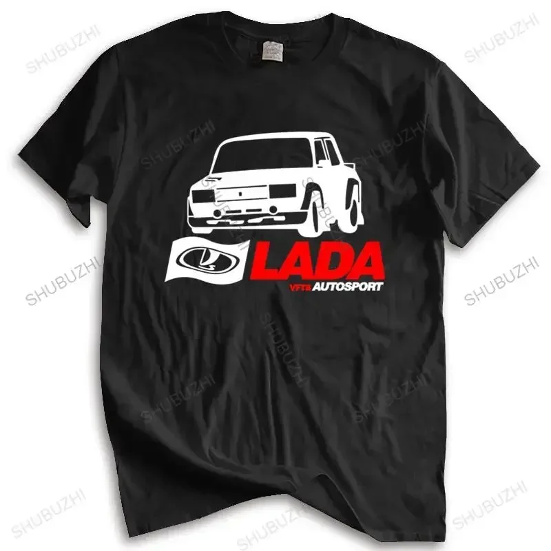 Фото Летняя футболка брендовая футболка Lada VFTS Autosport Rally wrc 2105 2107 WRC футболка унисекс свободные стильные топы №1
