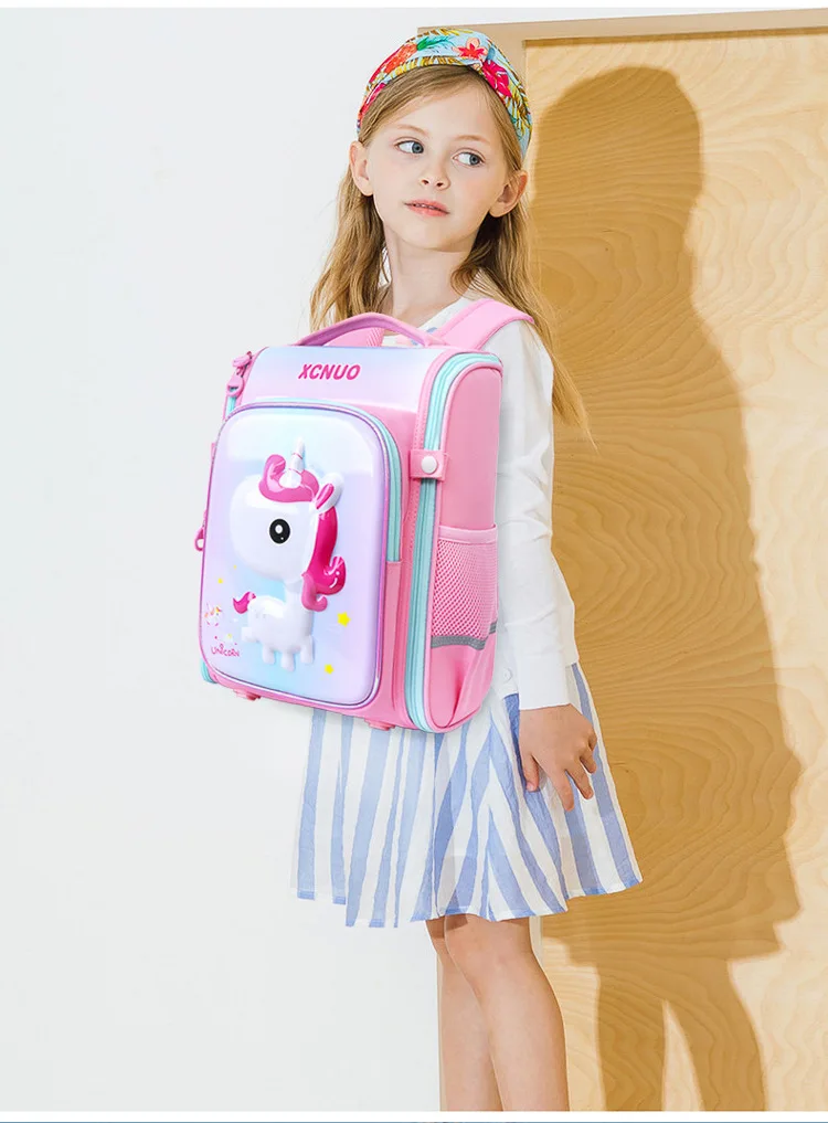 Children Dinosaur Unicorn Cartoon Backpacks Back To School New Primary Girl Boy Grade 1-6 Large Capacity Fashion Schoolbags Hot