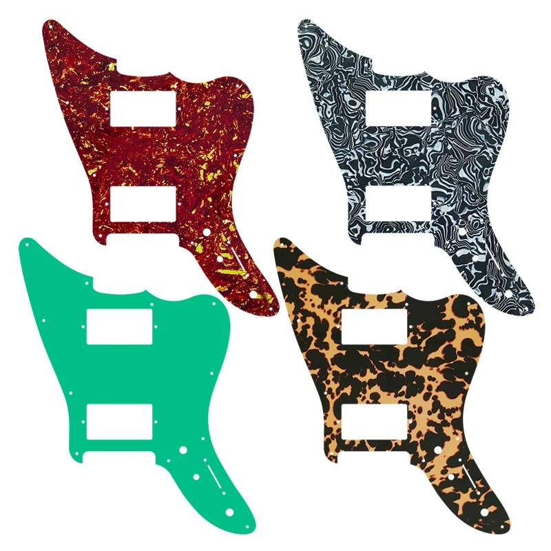 

Pleroo Custom Guitar Parts - For MIJ Fernandes JG-65 Guitar Pickgaurd With PAF Humbucker Scratch Plate Many Colors