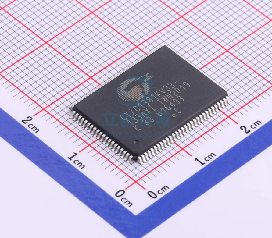 

1PCS/LOTE CY7C1381KV33-133AXI Package TQFP-100 New Original Genuine Static Random Access Memory (SRAM) IC Chip