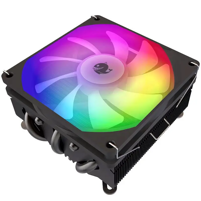 

AGHP 5 Heatpipe ITX CPU Cooler Fan High 53 mm low profile case CPU Cooling RGB Radiator Fan for Intel LGA 1700 1200 115X AMD AM4
