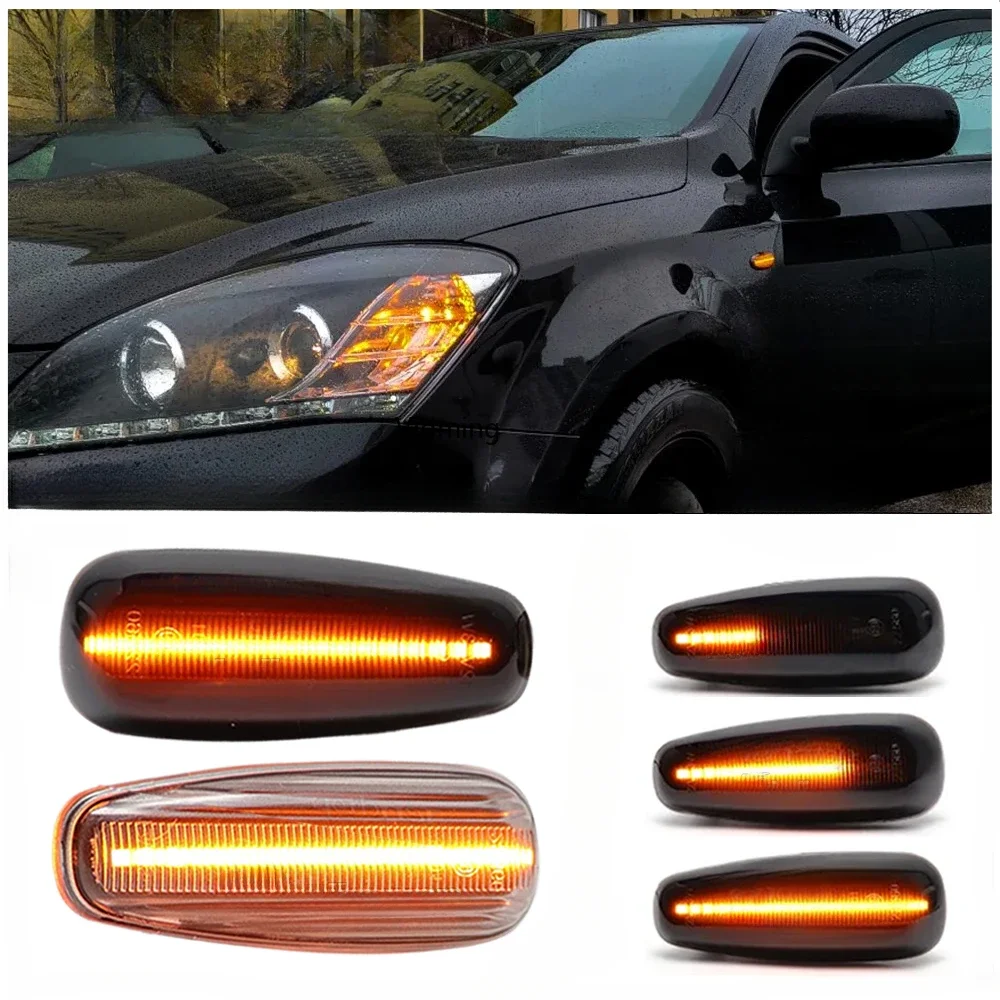 Последовательный мигающий боковой маркер для Hyundai i30 CW FD greattg Avante Elantra Touring KIA Ceed Carens