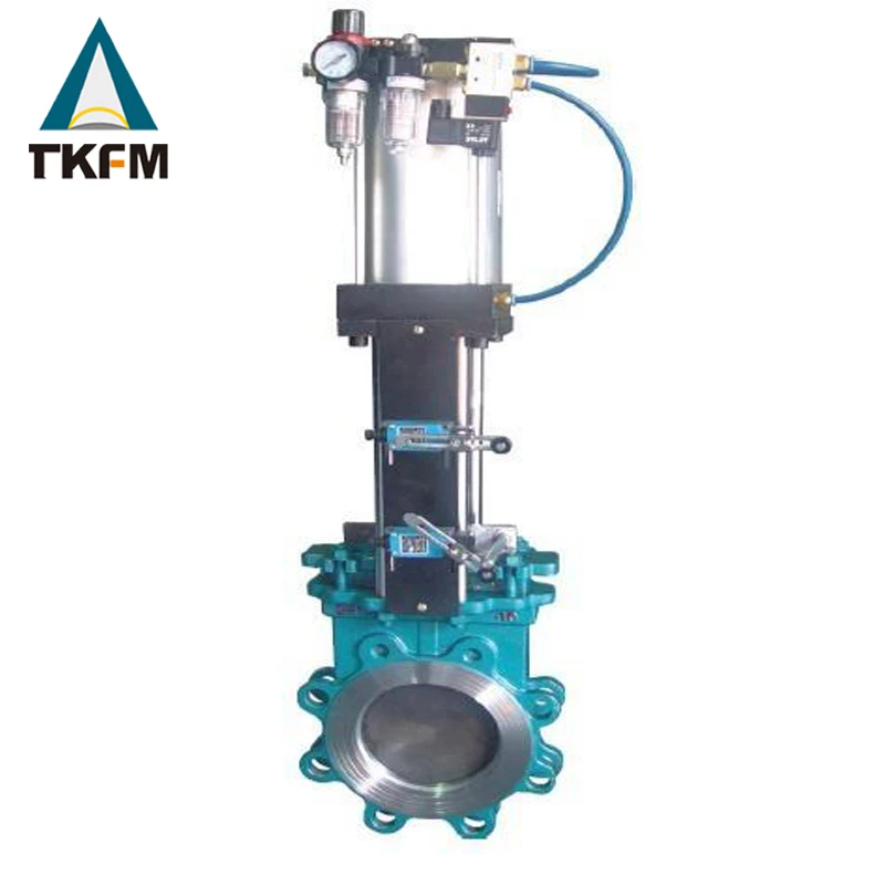 TKFM 150lb 304 Нержавеющая сталь api маслонож затвор клапан пневматический привод