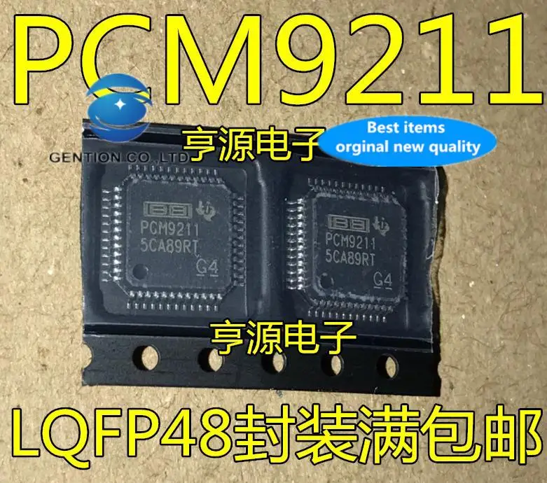 

5pcs 100% orginal new PCM9211PTR PCM9211 audio processing IC chip SMD LQFP-48