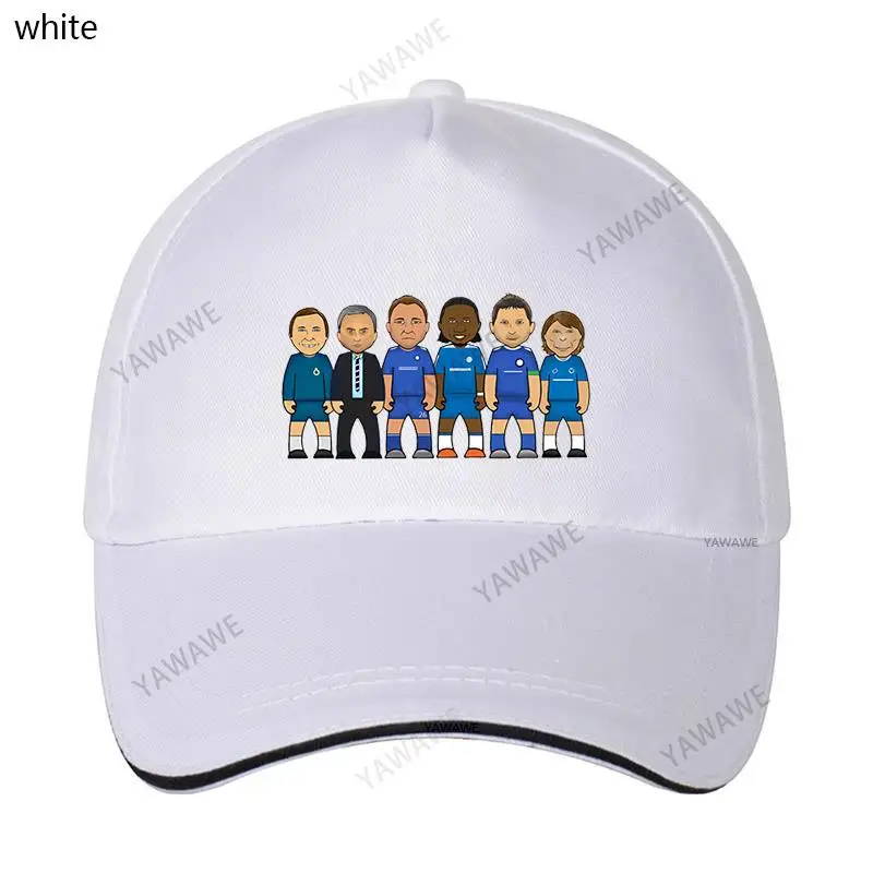 

Men chelsea legend heroes Frank Lampard John Terry Didier Drogba Jose Mourinho Ron Harris Zola Solid Sunhat Men's Baseball Cap