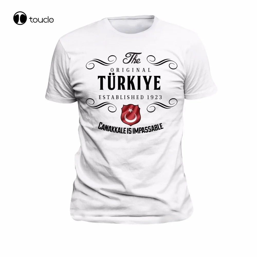 

T-Shirt Turkey Original Canakkale Honor Proud Country New Summer Fashion Short Sleeves Cotton Design Your Own T Shirt Unisex