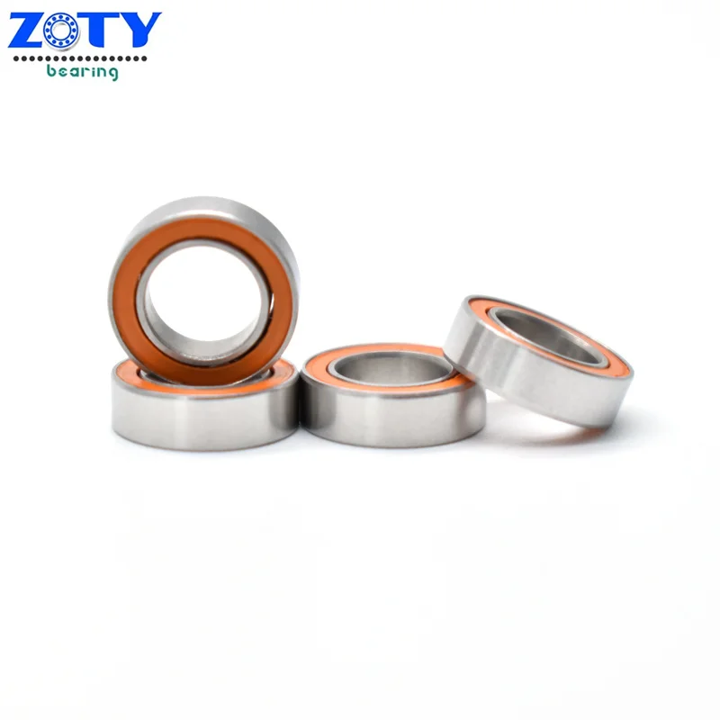 10 шт. рыболовная спиннинговая катушка подшипник фрез 5x11x4 SMR115C 2RS гибридный