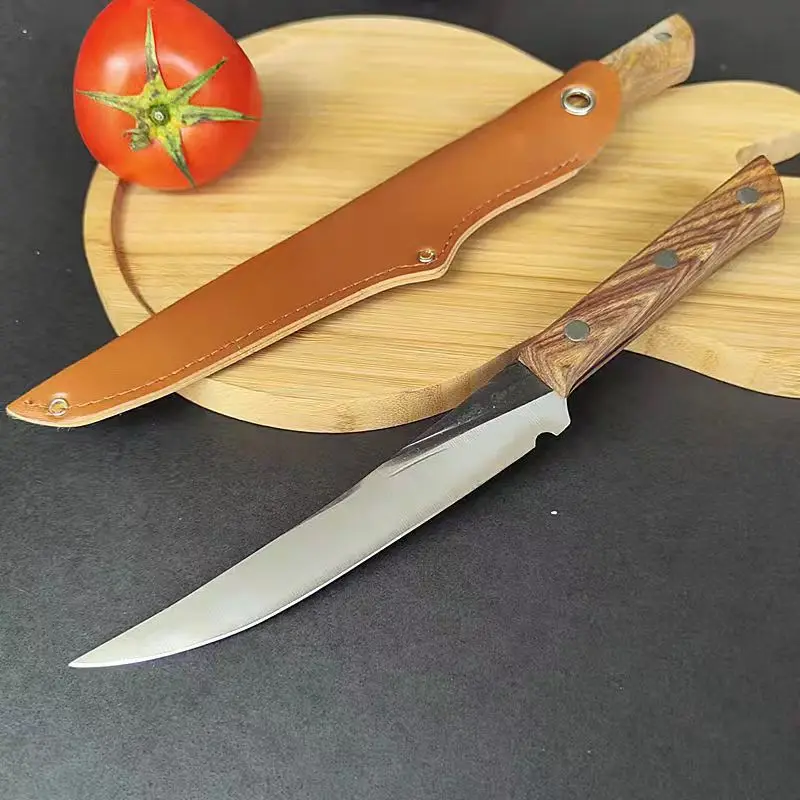 Кованый нож 5,7 дюйма, японский нож для рыбы, ножи-сырые Для лосося, суши, мясника, мясника, универсальный нож мясника с футляром