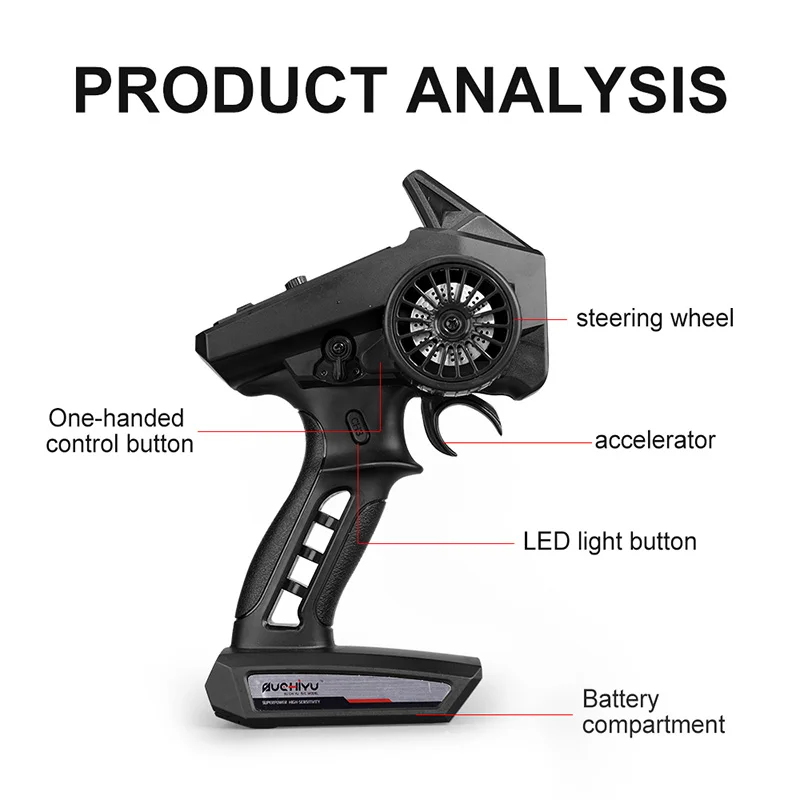 1:16 полноприводный Радиоуправляемый автомобиль 38 км/ч высокоскоростной Дрифт