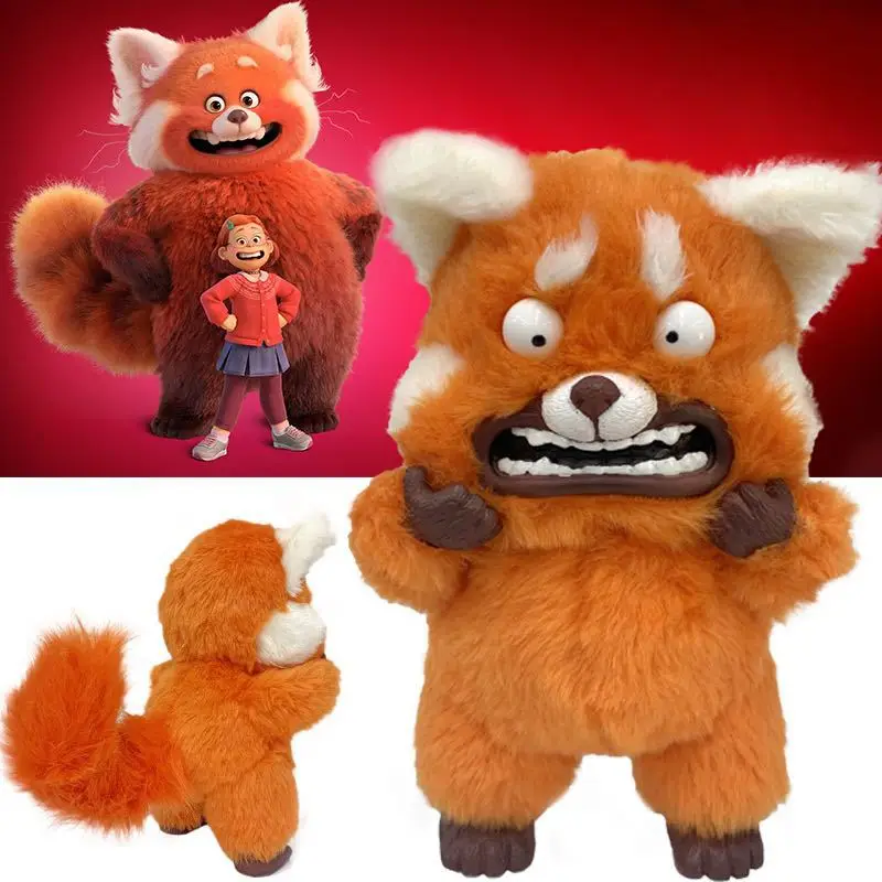 

2022 Disney Pixar Turning Red Plush Doll Anime New Panda Kawaii Funny Soft Super Reduction Stuffed Plush Toy Children's Kid Gift