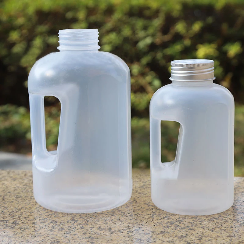 1 Шт. 750 Мл Большой Прозрачный Фитнес-чайник Бутылка Для Воды Взрослых Моющаяся