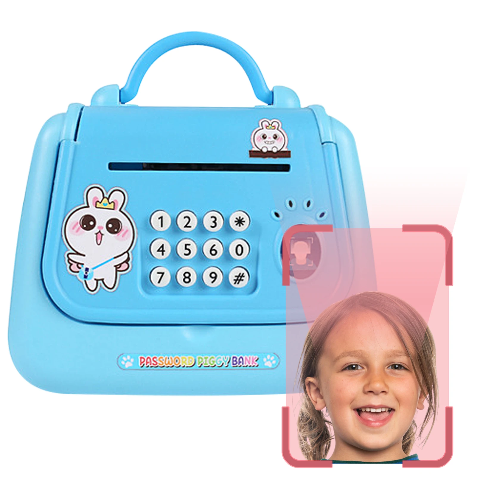 

Piggy Banks For Kids Mini ATM Money Bank With Password ATM Savings Machine With Password Protection Kids Electronic Piggy Bank
