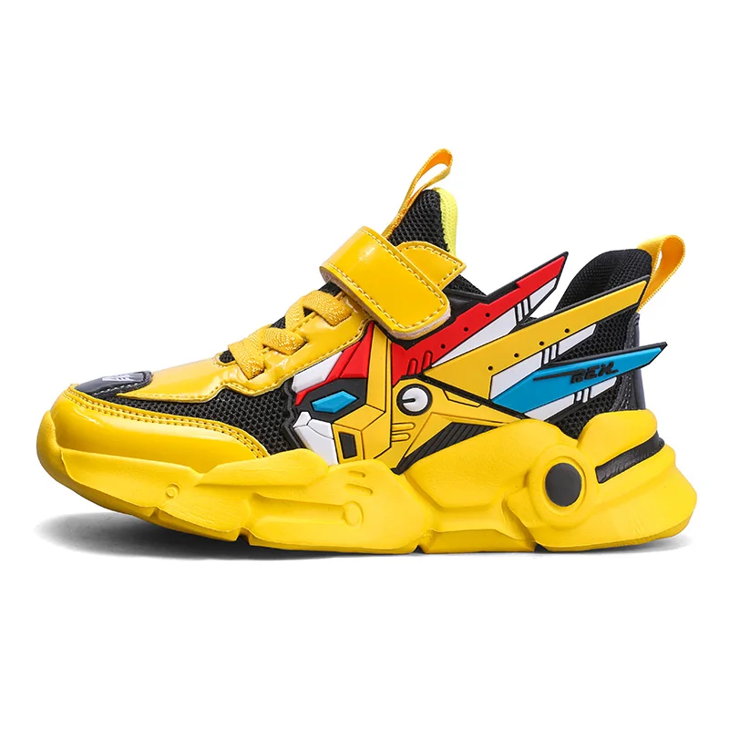 Детские кроссовки для мальчиков дышащие легкие с мягкой подошвой бега |