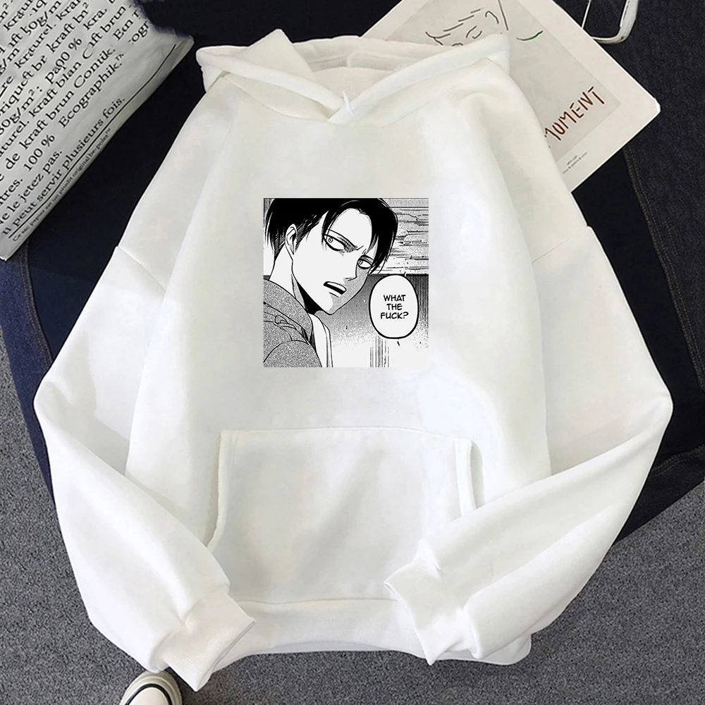 

Attack on Titan Hoodie Men Fashion Loose Pullover Casaul Livai Ackerman Eyes Print Hoody Harajuku Sweatshirt Women Hooded Tops