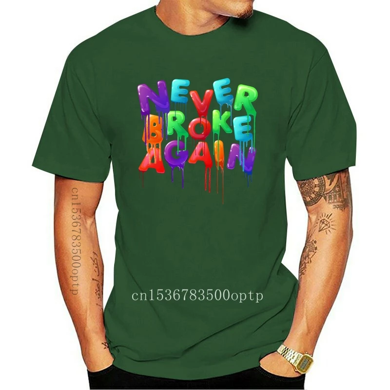 

Limited Neu Young Boy Never Broke Again Colorful Funny T-SHIRT Size S To 2XL