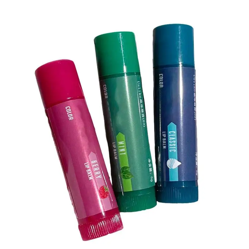 

Lip Balm Moisturizing Long-Lasting Hydrating Colorless Warm Change Antidrying Gently Lipstick Students Lip Masque Lip Protection