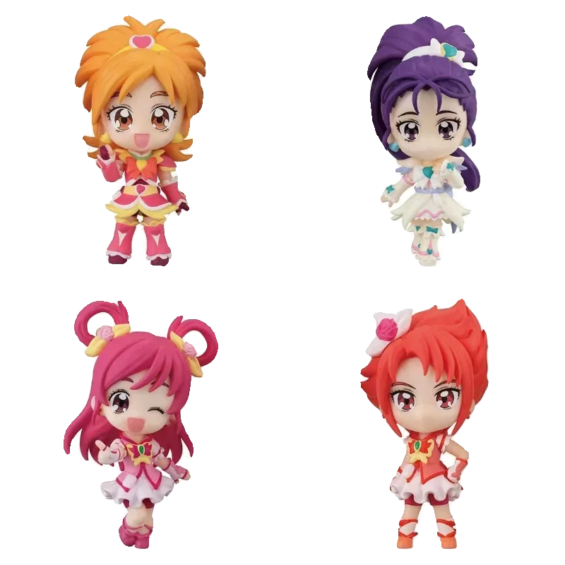 Японская натуральная масштабная модель Gacha Pretty Cure All Stars Dream Rouge настольное