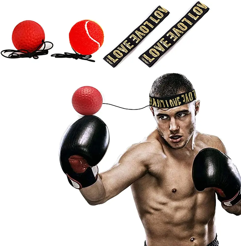 

Боксерский скоростной мяч на голове из полиуретана, мяч для MMA, Sanda, тренировочный мяч для рук и глаз, домашний мешок для песка, оборудование д...