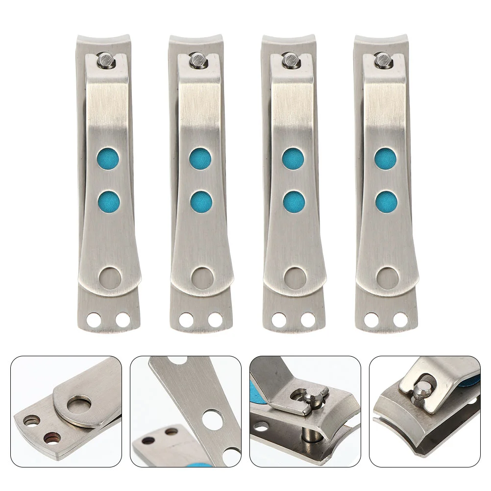 

4Pcs Professional Nail Clippers Stainless Steel Pedicure Manicure Trimmer Xiaomi mijia