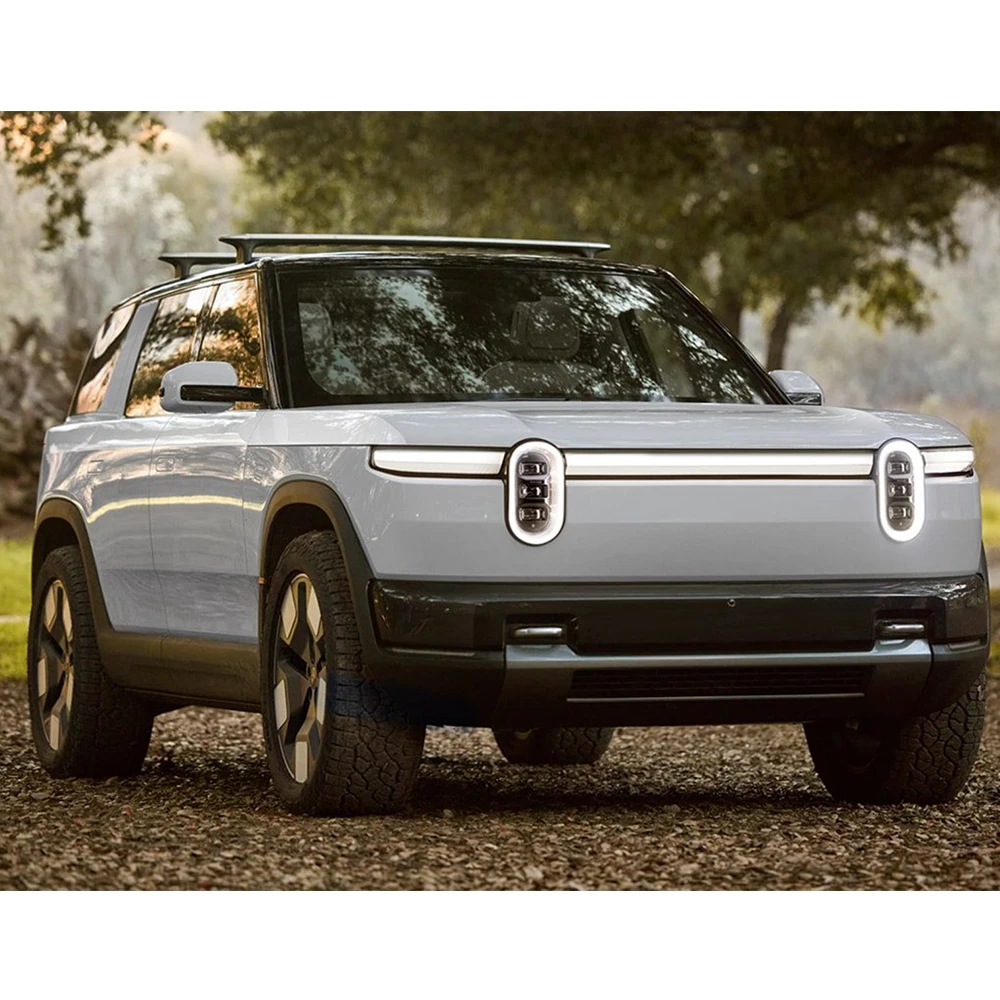 Фото 2/3 шт. поперечных багажных поперек для Rivian R1S 2022-2025 2026, алюминиевые рейлинги на крышу для перевозки грузов. №3